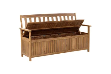 Trädgårdsbänk Beliani Sovana Ljus trä Light wood - Hagemøbler & utemiljø - Utesofa - Hagebenk & utebenk