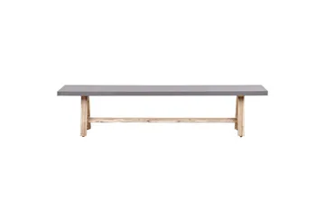 Trädgårdsbänk Beliani Tonnare Grey||Light wood - Hagemøbler & utemiljø - Utesofa - Hagebenk & utebenk
