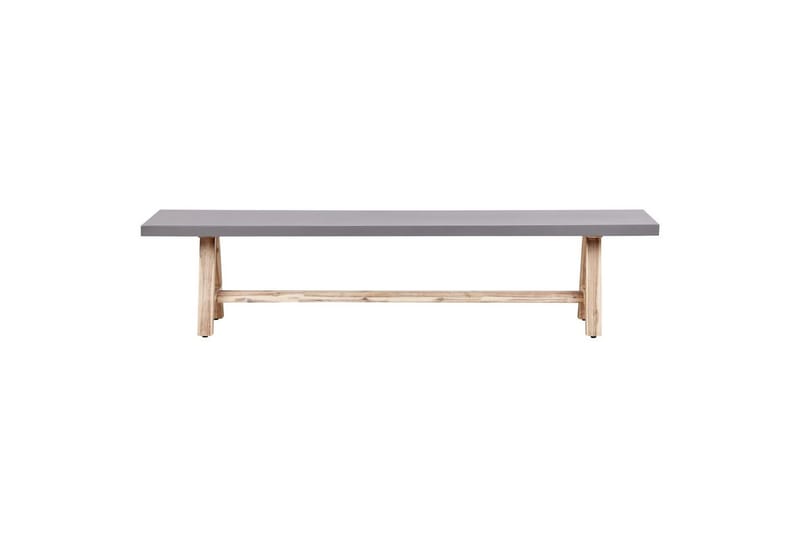Trädgårdsbänk Beliani Tonnare Grey||Light wood - Hagemøbler & utemiljø - Utesofa - Hagebenk & utebenk