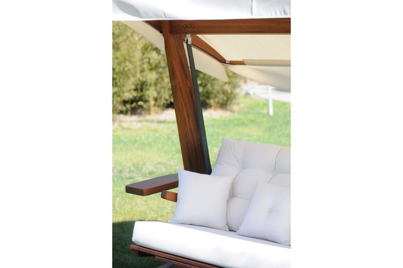 Tredobbelt hagestol Dasina Naturlig / beige - Naturlig / beige - Hagemøbler & utemiljø - Utesofa - Hengesofa