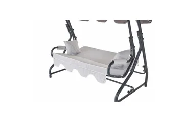 Tredobbelt hagestol Gowanda (200 x 165 x 110 cm) Flerfarget - Flerfarget - Hagemøbler & utemiljø - Utesofa - Hammock