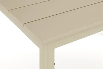 Tunis ute spisebord 140x90 cm rektangulært - Beige/Beige - Hagemøbler & utemiljø - Hagebord - Spisebord ute