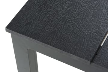 Tunis ute spisebord 205x90 cm rektangulært - Svart/Svart - Hagemøbler & utemiljø - Hagebord - Spisebord ute