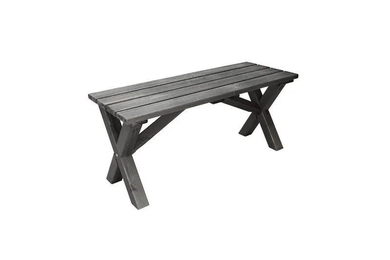 Utendørs Benk Scottsdale, Shabby Chic Grey, 100 cm