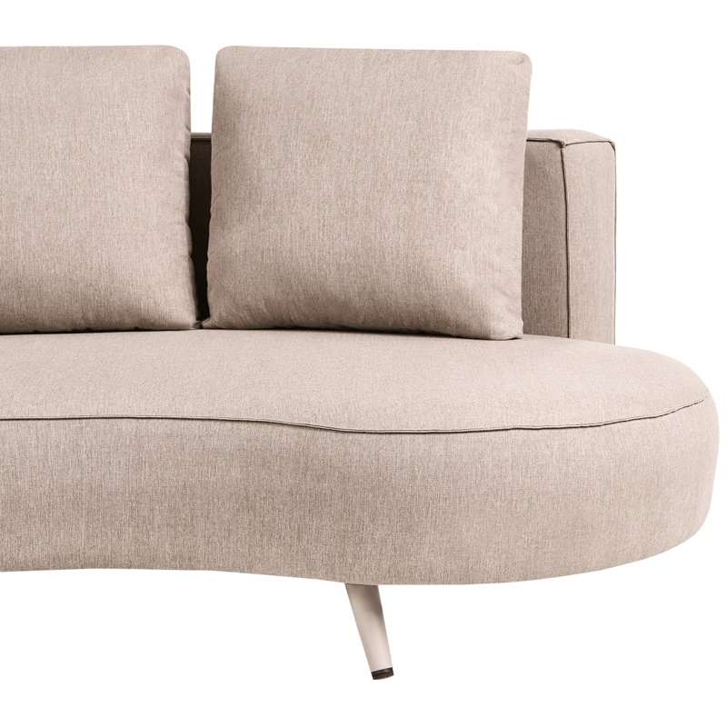 Utesofa Parori venstrevendt - Beige - Hagemøbler & utemiljø - Utesofa - Hagesofa & hagebenk