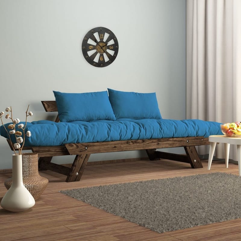Zylar 2-seters Sovesofa - Blå - Møbler - Sofaer - Sovesofaer - 2 seters sovesofa