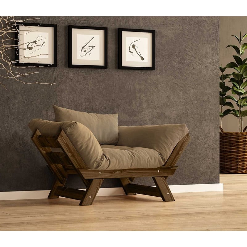 Zylar 2-seters Sovesofa, Brun