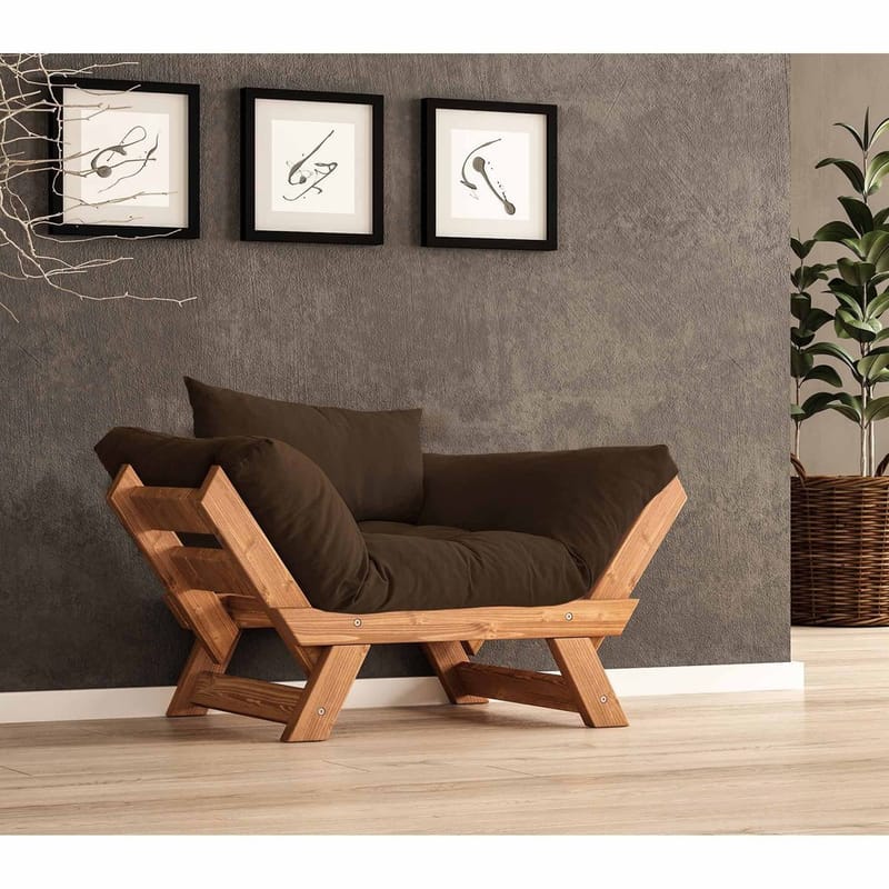 Zylar 2-seters Sovesofa, Brun