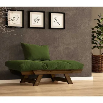 Zylar 2-seters Sovesofa - Grønn - Møbler - Sofaer - Sovesofaer - 2 seters sovesofa