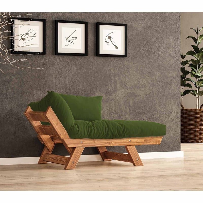 Zylar 2-seters Sovesofa - Grønn - Møbler - Sofaer - Sovesofaer - 2 seters sovesofa