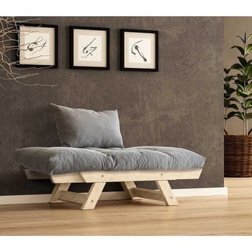 Zylar 2-seters Sovesofa - Grafittgrå/Natur - Møbler - Sofaer - Sovesofaer - 2 seters sovesofa