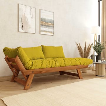 Zylar 2-seters Sovesofa - Gul - Møbler - Sofaer - Sovesofaer - 2 seters sovesofa