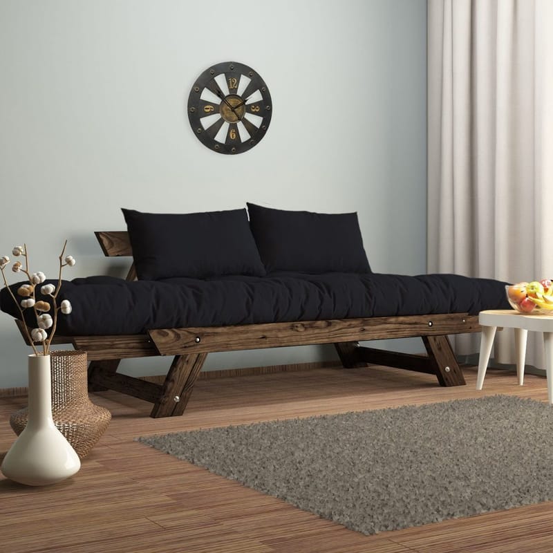 Zylar 2-seters Sovesofa - Svart - Møbler - Sofaer - Sovesofaer - 2 seters sovesofa