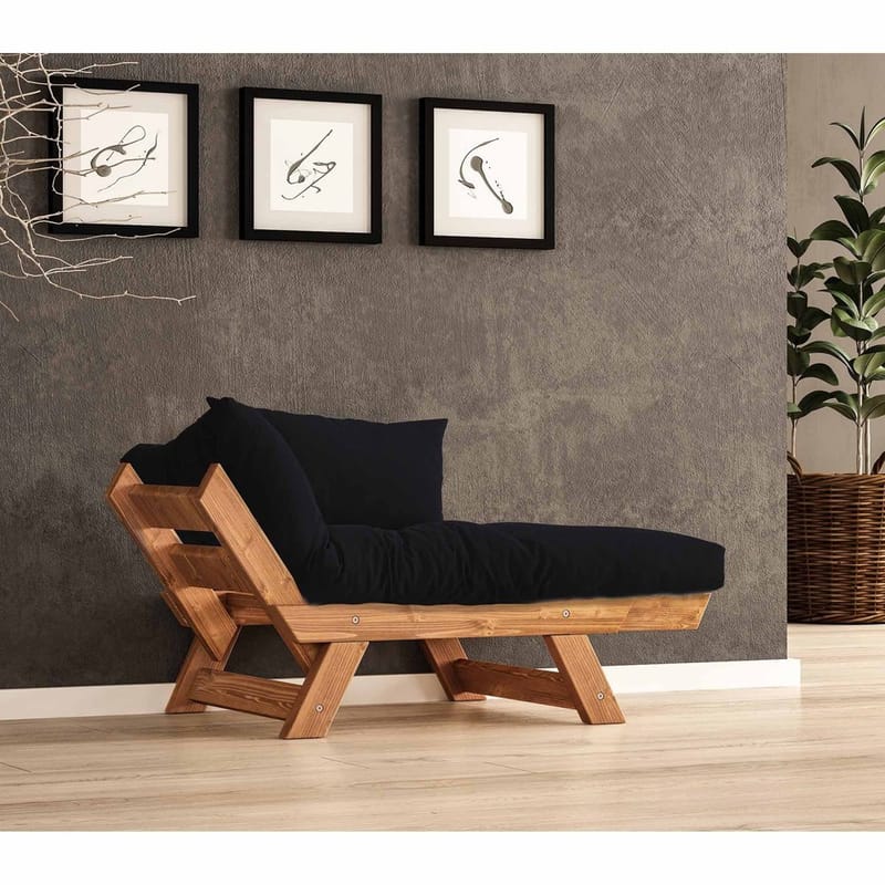 Zylar 2-seters Sovesofa - Svart - Møbler - Sofaer - Sovesofaer - 2 seters sovesofa