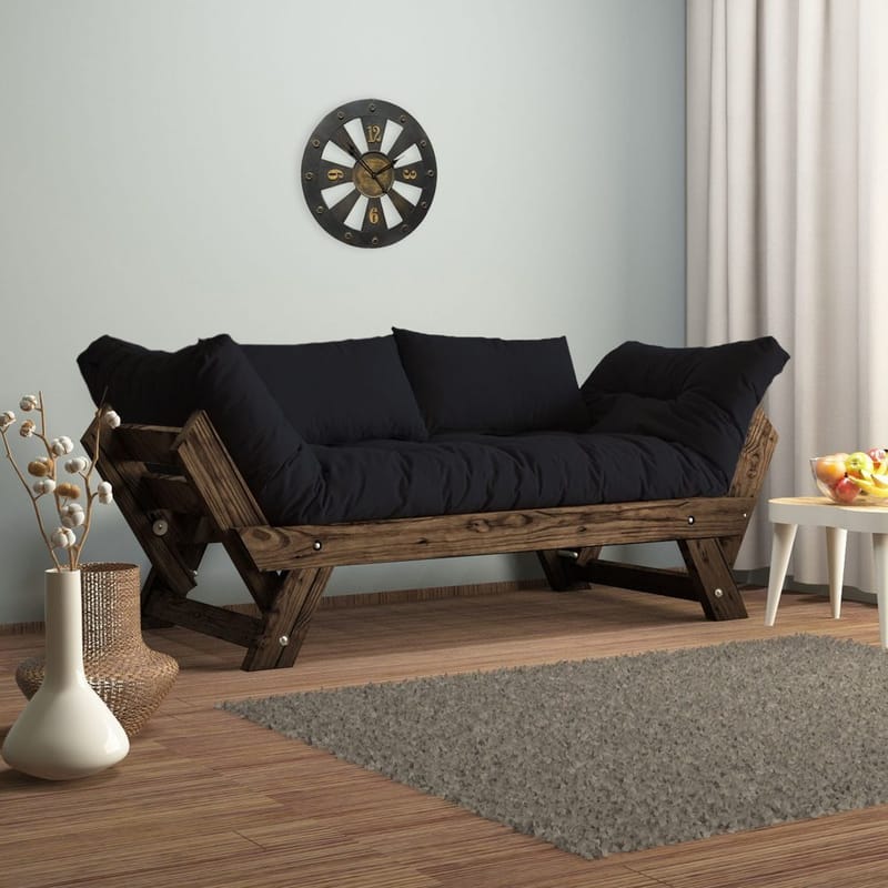 Zylar 2-seters Sovesofa - Svart - Møbler - Sofaer - Sovesofaer - 2 seters sovesofa