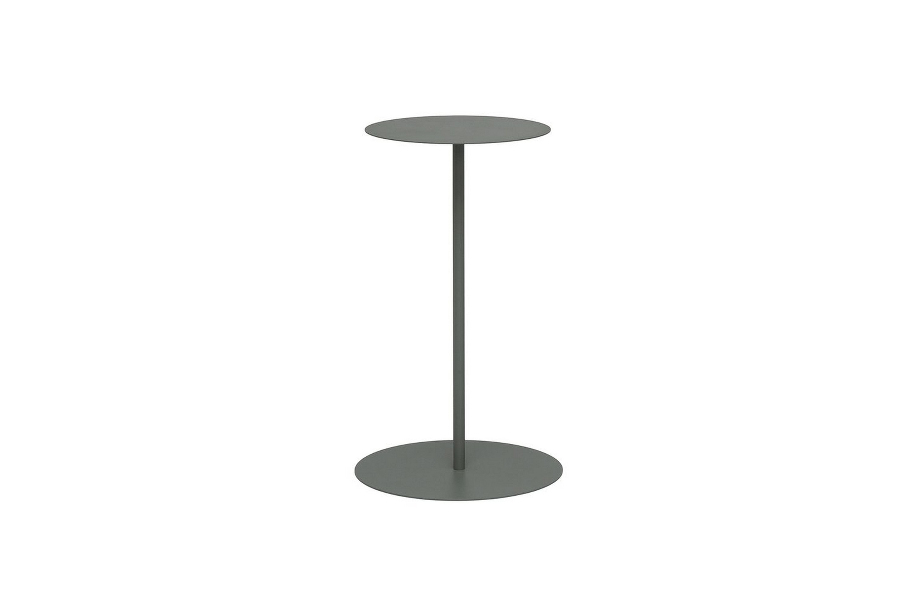 Bilde av Jet Set Sidebord Ø35x74 cm Grå/grønn