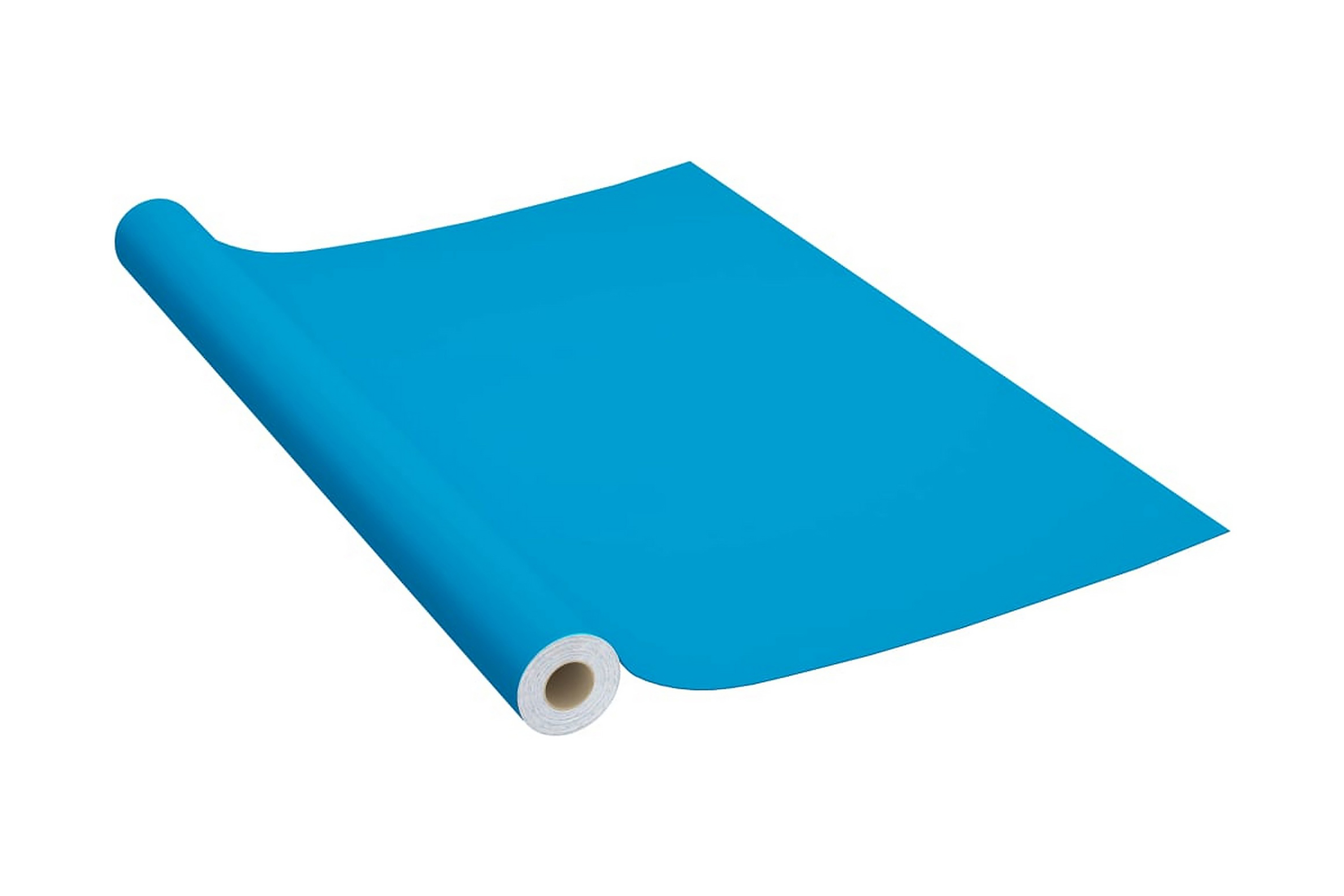 Be Basic Selvklebende folie til møbler asurblå 500x90 cm PVC - Blå