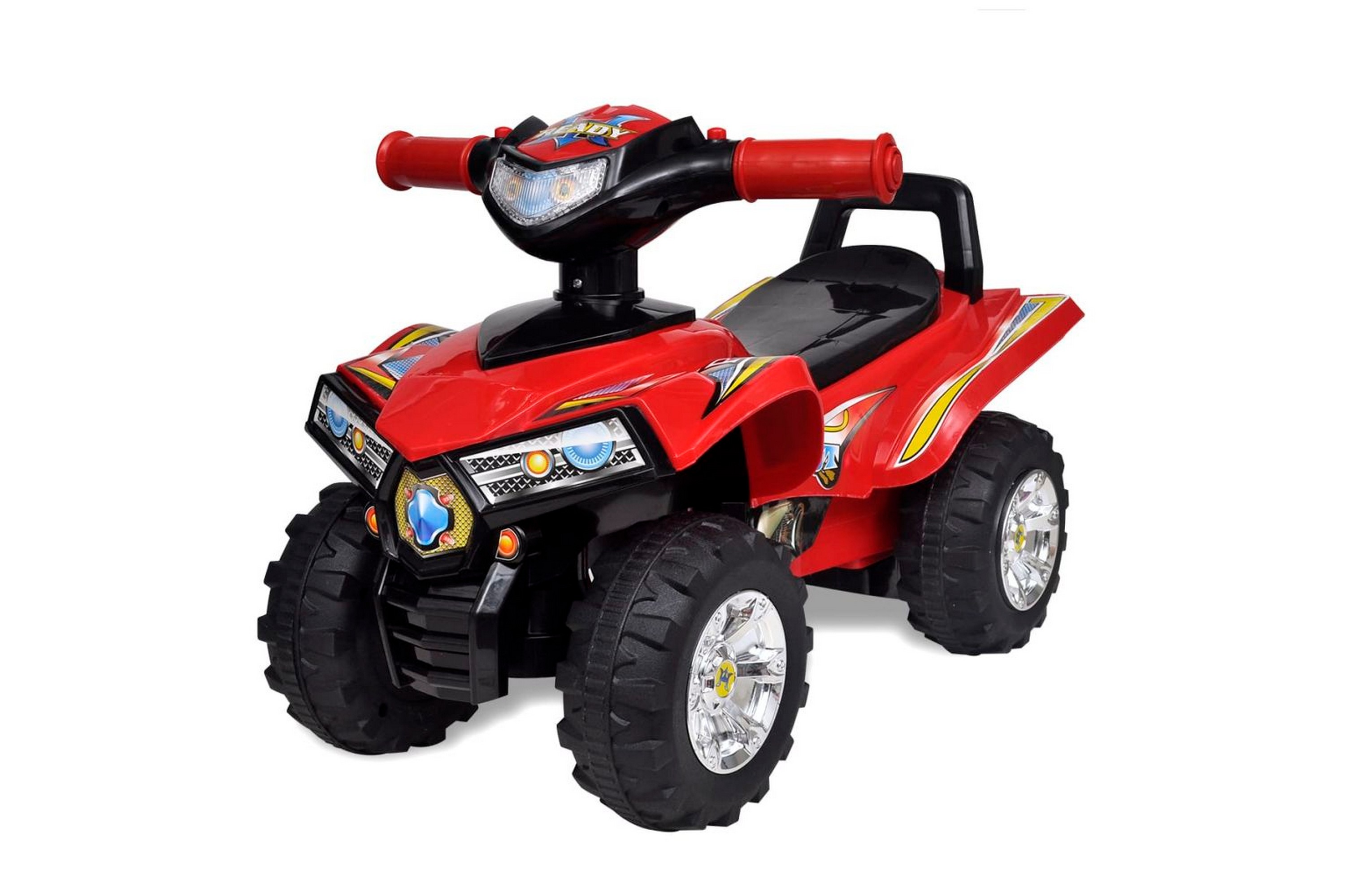 Be Basic ATV for barn lyd og lys rød -