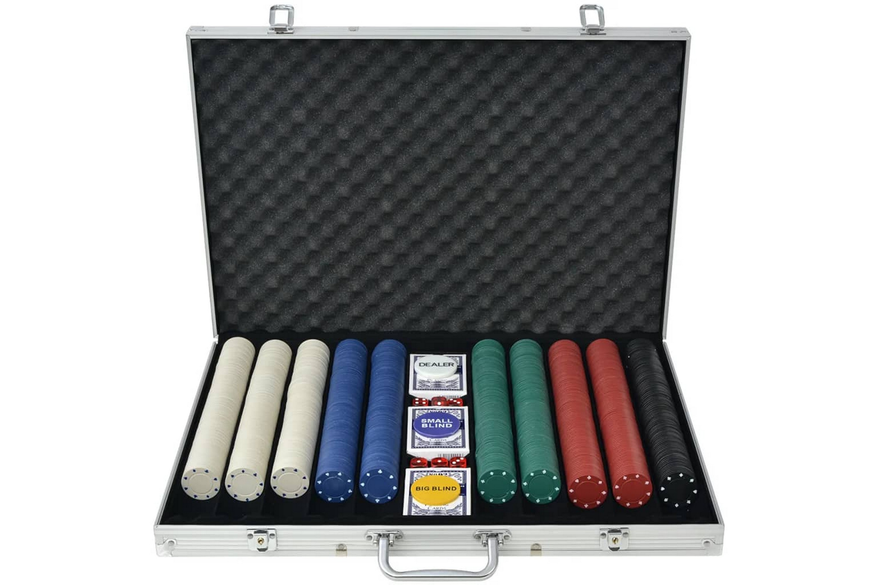 Be Basic Pokersett med 1000 sjetonger aluminium -