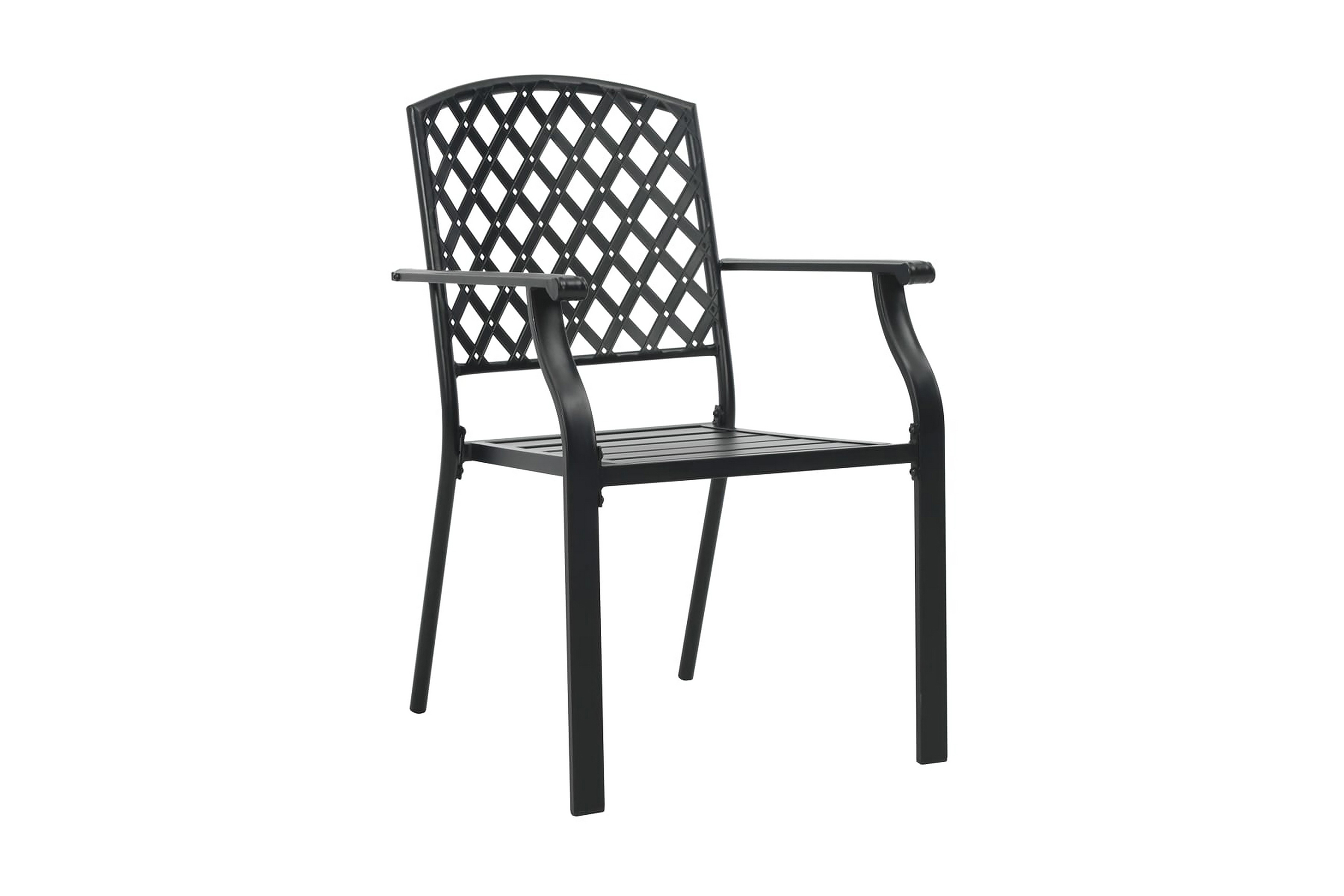 Be Basic Stablestoler 2 stk stål svart - Svart