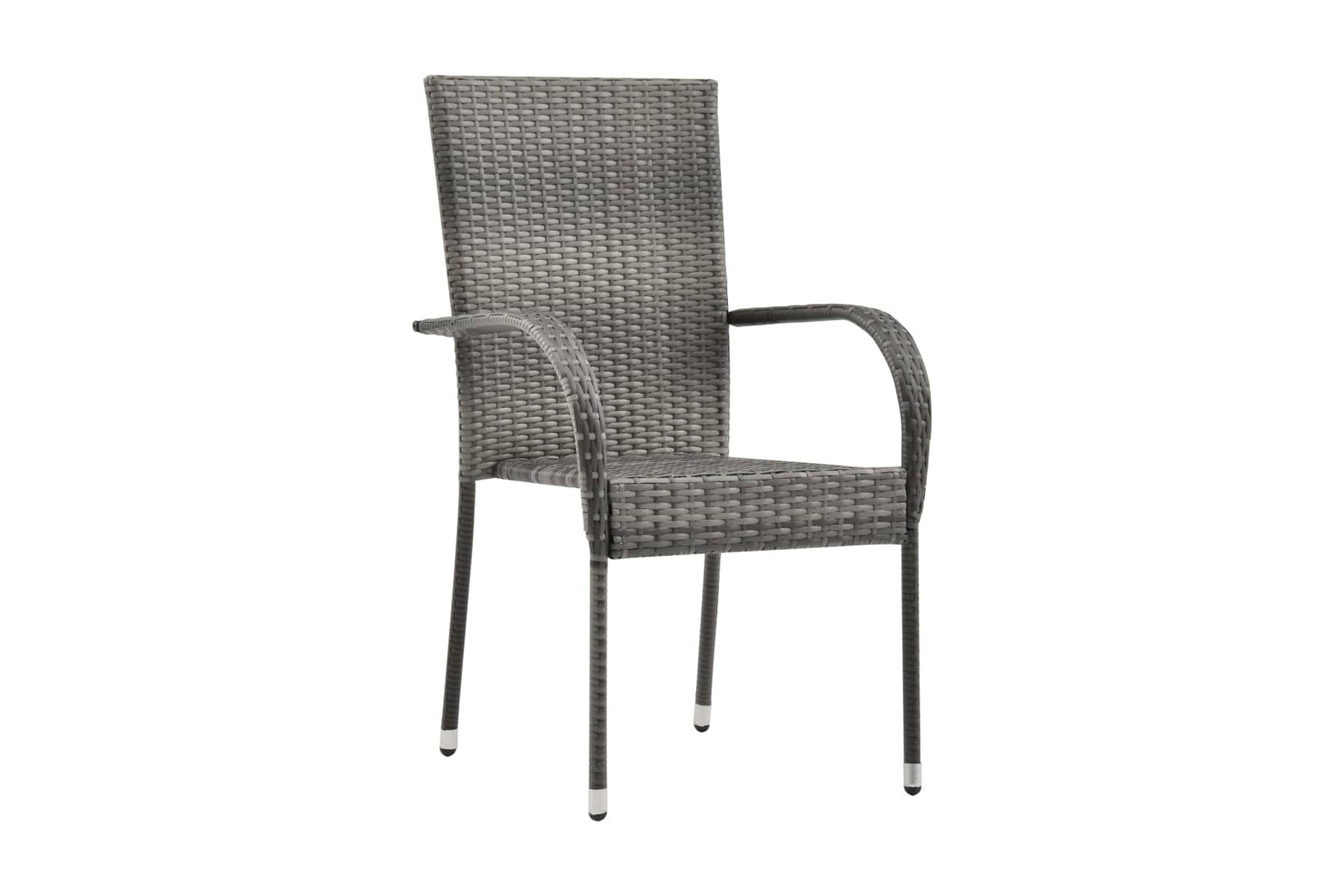 Be Basic Stablestoler 4 stk grå polyrotting - Grå