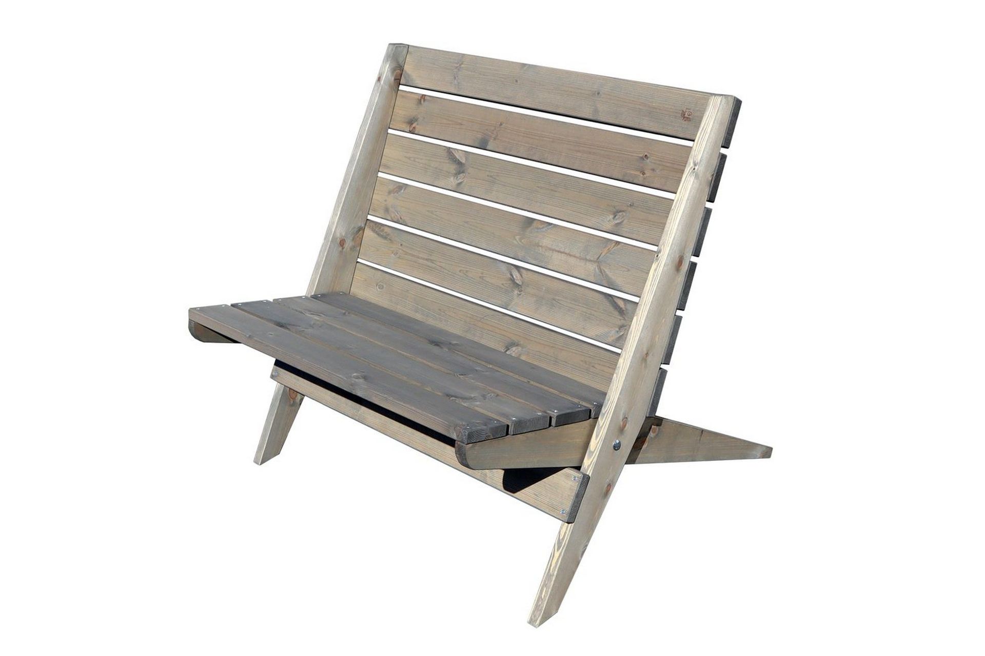 Double Granny 2 Furu - grå