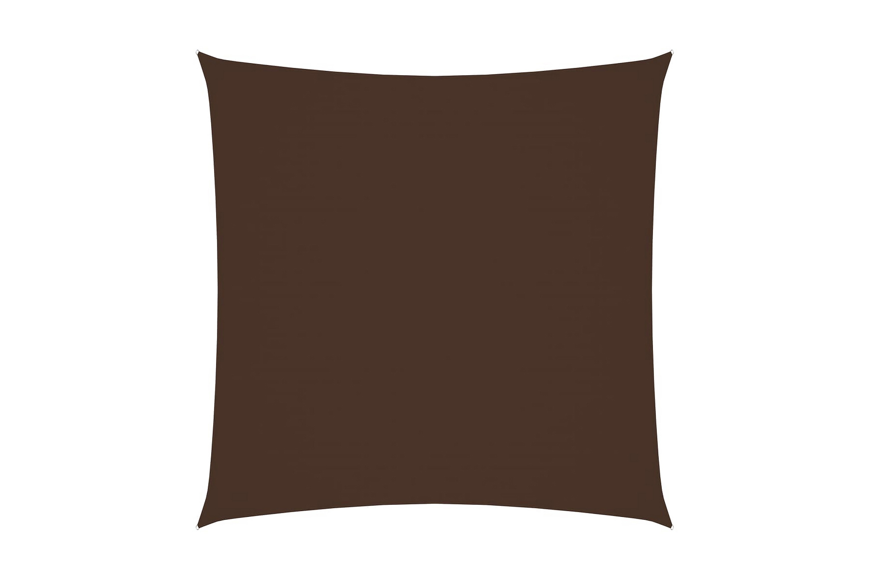 Be Basic Solseil oxfordstoff firkantet 2x2 m brun - Brun