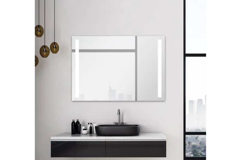 Allejaure Baderomsspeil 70 cm LED-Lys