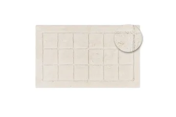 Baderomsmatte Kvadrat - 50x80 cm, Krem - Tekstiler & tepper - Teppe & matte - Baderomsmatte