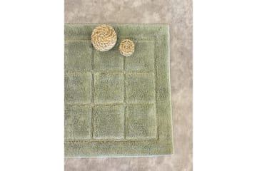 Baderomsmatte Kvadrat - 50x80 cm, Lysegrønn - Interiør - Baderomsinnredning - Baderomskrakker