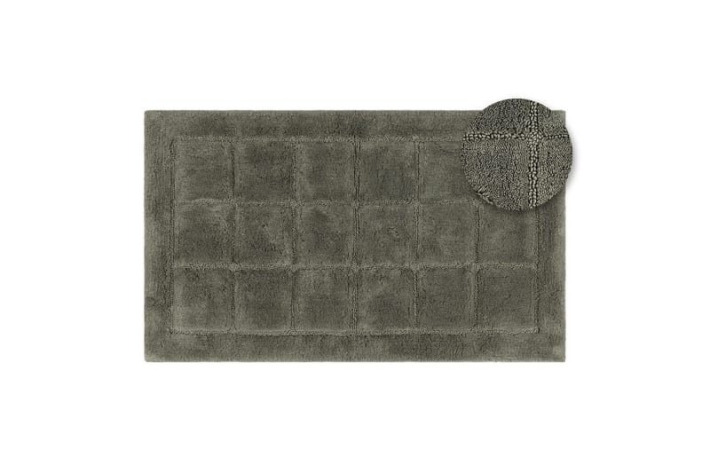 Baderomsmatte Kvadrat - 50x80 cm, Smaragdgrønn - Tekstiler & tepper - Teppe & matte - Små tepper