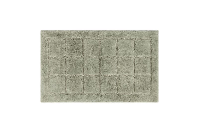 Baderomsmatte Kvadrat - 70x120 cm, Lysegrønn - Interiør - Baderomsinnredning - Baderomskrakker