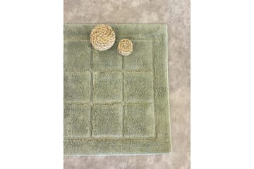 Baderomsmatte Kvadrat - 70x120 cm, Lysegrønn - Tekstiler & tepper - Teppe & matte - Baderomsmatte