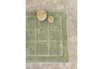 Baderomsmatte Kvadrat - 70x120 cm, Lysegrønn - Tekstiler & tepper - Teppe & matte - Små tepper