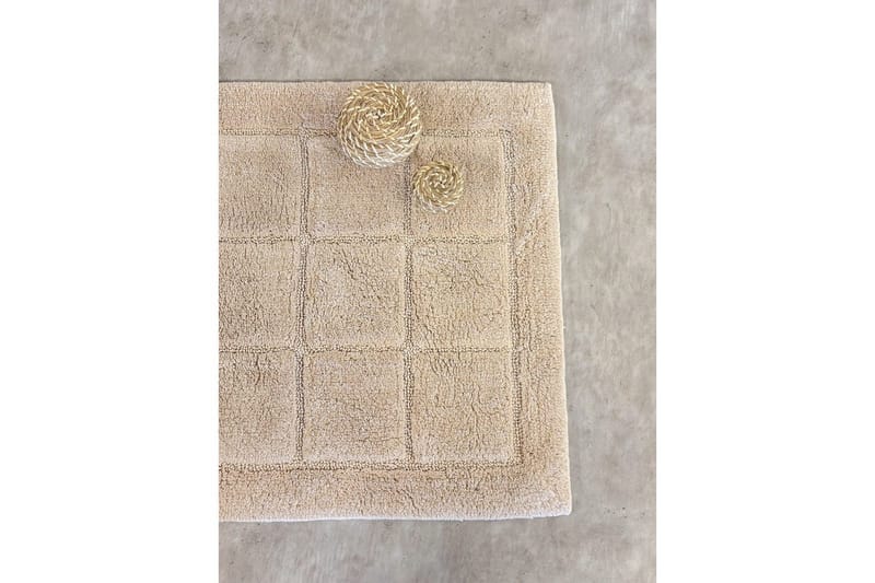 Baderomsmatte Kvadrat - 70x120 cm, Nature - Tekstiler & tepper - Teppe & matte - Baderomsmatte
