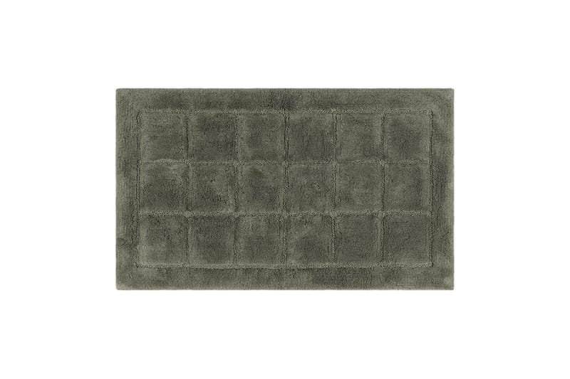 Baderomsmatte Kvadrat - 70x120 cm, Smaragdgrønn - Interiør - Baderomsinnredning - Baderomskrakker