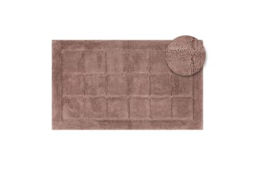 Baderomsmatte Kvadrat - 70x120 cm, Støvete Rosa - Interiør - Baderomsinnredning - Baderomskrakker