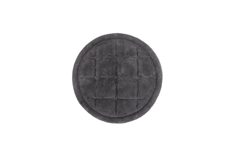 Baderomsmatte Kvadrat, 80x80 cm, Grå