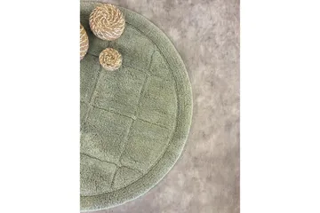 Baderomsmatte Kvadrat - 80x80 cm, Lysegrønn - Tekstiler & tepper - Teppe & matte - Baderomsmatte