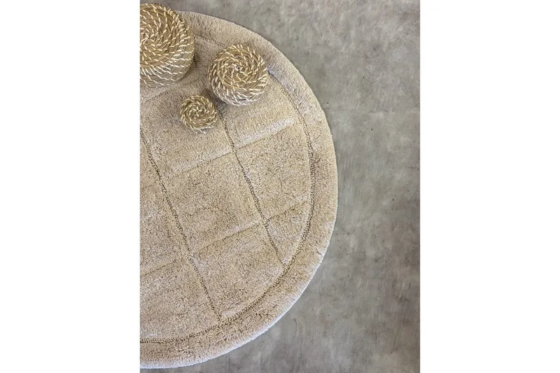 Baderomsmatte Kvadrat - 80x80 cm, Nature - Interiør - Baderomsinnredning - Baderomskrakker