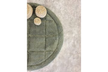 Baderomsmatte Kvadrat - 80x80 cm, Smaragdgrønn - Tekstiler & tepper - Teppe & matte - Baderomsmatte