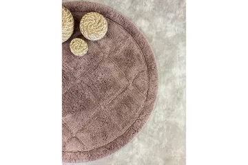 Baderomsmatte Kvadrat - 80x80 cm, Støvete Rosa - Tekstiler & tepper - Teppe & matte - Baderomsmatte