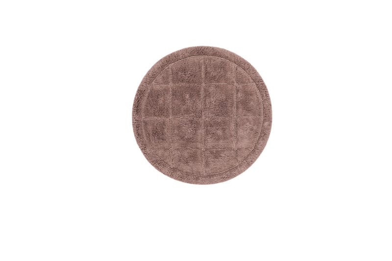 Baderomsmatte Kvadrat - 80x80 cm, Støvete Rosa - Interiør - Baderomsinnredning - Baderomskrakker