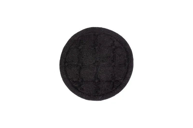 Baderomsmatte Kvadrat, 80x80 cm, Svart