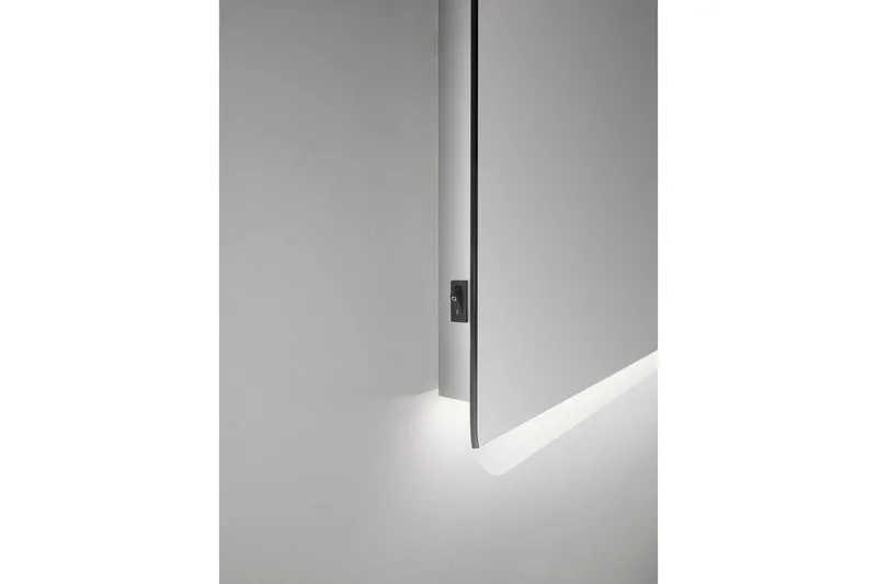 Älvhyttan Speil 120x70 cm - Sølv - Interiør - Baderomsinnredning - Baderomsspeil