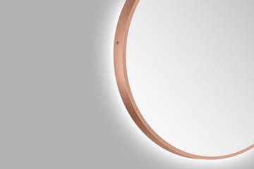 Allejaure Speil 80 cm Rundt - Kobber - Interiør - Baderomsinnredning - Baderomsspeil