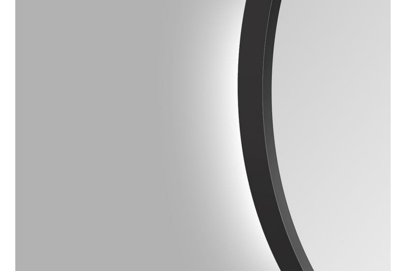 Allejaure Speil 80 cm Rundt - Svart - Interiør - Baderomsinnredning - Baderomsspeil