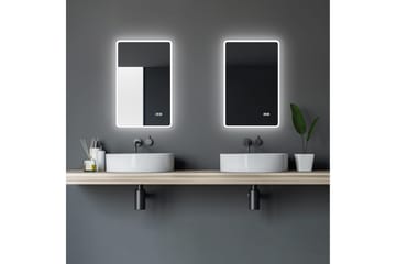 Aspsele Baderomsspeil 70 cm LED-Lys - Interiør - Baderomsinnredning - Baderomsspeil