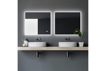 Aspsele Baderomsspeil 70 cm LED-Lys - Interiør - Baderomsinnredning - Baderomsspeil