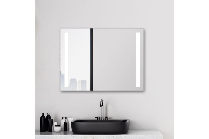 Baderomsspeil Delaryd 60 cm LED-Lys - Interiør - Baderomsinnredning - Baderomsspeil